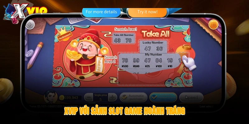 trang chủ 23 XVIP với sảnh slot game hoành tráng